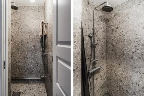 Un pequeño apartamento en tonos grises