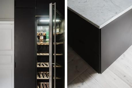 Un pequeño apartamento en tonos grises