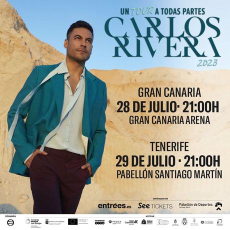 Carlos Rivera llegará este fin de semana a Canarias