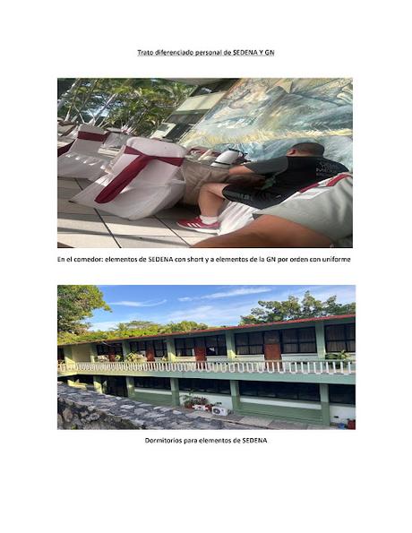 GUARDIA NACIONAL SOLICITA ATENCIÓN Y SOLUCIÓN A LAS CONDICIONES INFRAHUMANAS PARA EL PERSONAL GUARDIA NACIONAL SOLICITA ATENCIÓN Y SOLUCIÓN A LAS CONDICIONES INFRAHUMANAS PARA EL PERSONAL