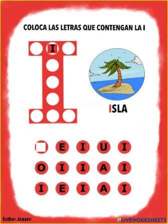 8 actividades online e imprimibles sobre las vocales