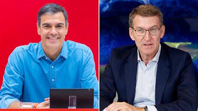 Feijóo, al contrario de Sánchez, tiene prisa para gobernar… Y Vox pide un “tamayazo”.