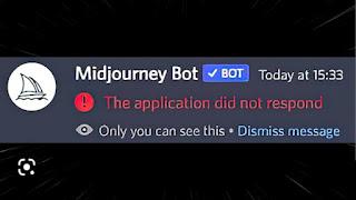 La aplicación Midjourney no responde ✅solucion La aplicación Midjourney no responde ✅solucion