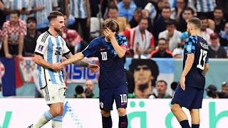 Las mejores fotos de Argentina vs Croacia