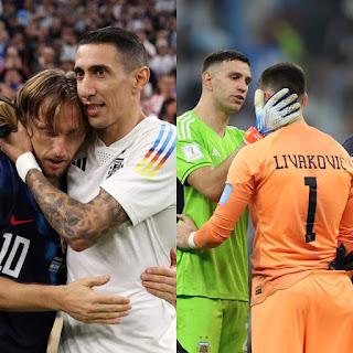 Las mejores fotos de Argentina vs Croacia
