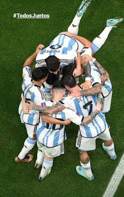 Las mejores fotos de Argentina vs Croacia