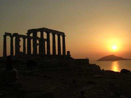 cabo-sunion-al-atardecer