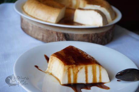 Tarta de queso y cuajada sin horno