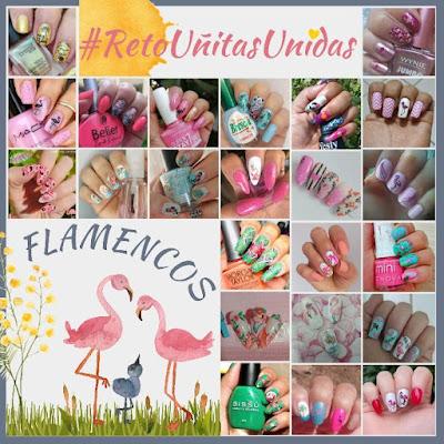Reto Uñitas Unidas julio 2023: Flamencos