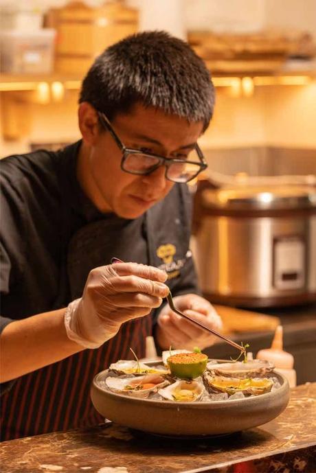 Che ejecutivo del restaurante Latigazo