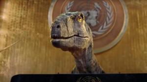 Un reptil en la ONU
