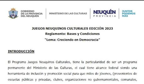 Santo Tomás participara por primera vez en los Juegos Culturales Provinciales