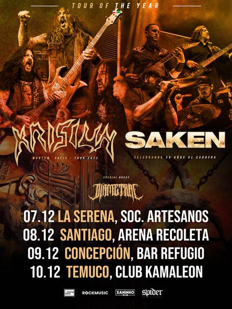 Krisiun y Saken confirman gira por Chile AficheGiraKrisiunSaken