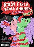 Concierto de Rosy Finch y Bones of Minerva en Moby Dick Club