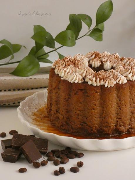 Flan de Café y Chocolate