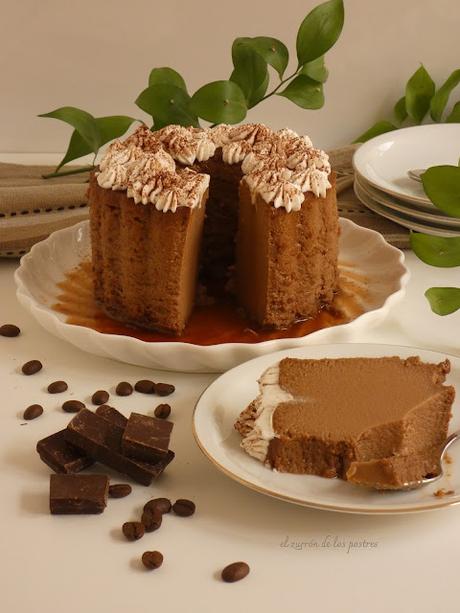 Flan de Café y Chocolate