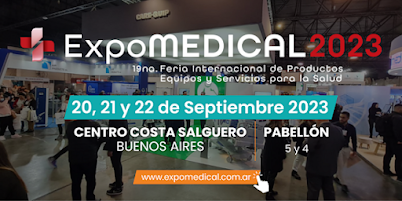 ¡Vuelve ExpoMEDICAL 2023!. Pre-acredítese sin cargo al mayor evento del Sector Salud
