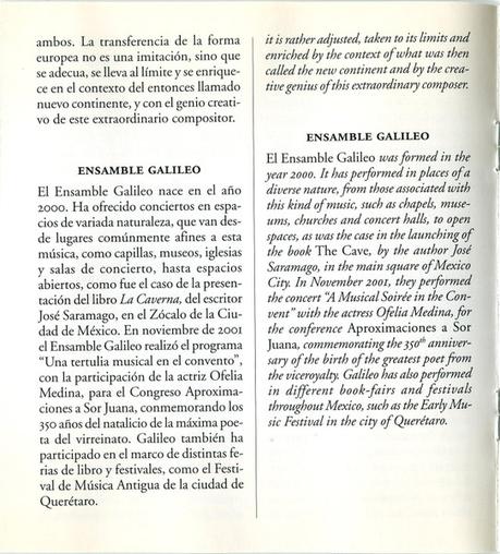 Ensamble Galileo - Todos Los Bienes Del Mundo (2003)