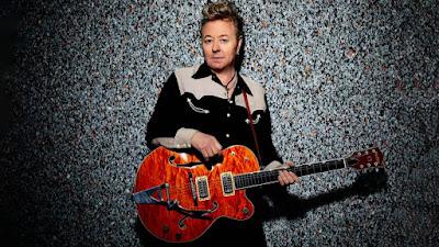 Brian Setzer - Black leather jacket (2023)