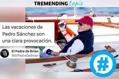 Los bancos se forran mientras las familias se ahogan por los tipos de interés… Y vacaciones para la familia real: “Yo a Sanxenxo, tú a Marivent”.