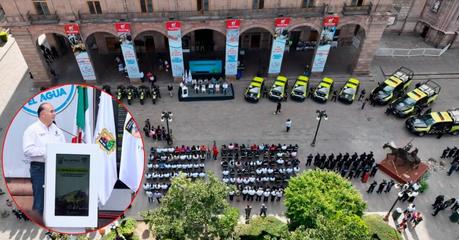 Presentan nuevas patrullas ecológicas y motocicletas élite para la Policía Municipal