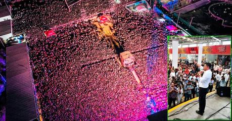 El gobernador Ricardo Gallardo Cardona inaugura la Feria Nacional Potosina 2023 con la presentación de Los Tigres del Norte