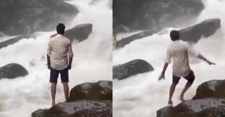 (video)Fallece el influencer Sharath Kumar al caer en las cataratas de Arasinagundi mientras grababa un Tiktok