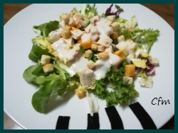 Ensalada césar con pollo