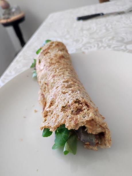 CORONATION CHICKEN EN TORTILLAS KETO