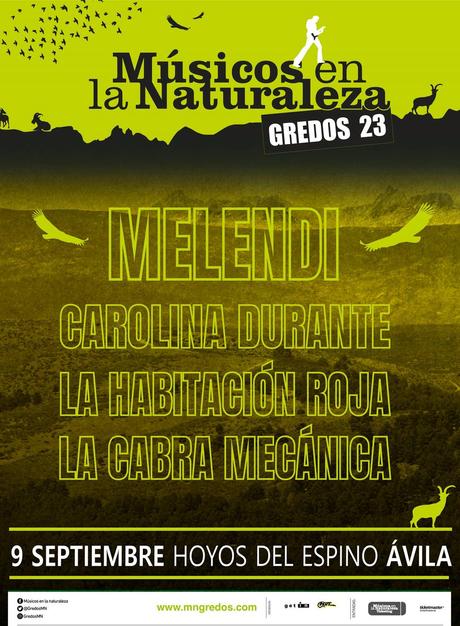 Músicos en la Naturaleza 2023, el 9 de septiembre en Hoyos del Espino