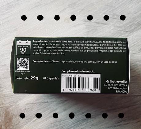 LUXÉOL COMPLEMENTO ALIMENTICIO CRECIMIENTO Y FORTALECIMIENTO LUXÉOL COMPLEMENTO ALIMENTICIO CRECIMIENTO Y FORTALECIMIENTO
