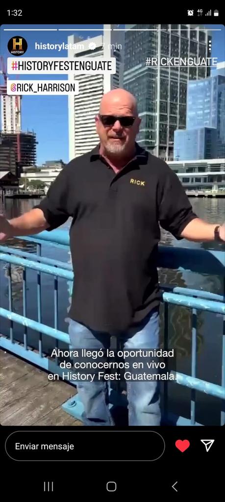 Rick Karrison llega al History Fest Guatemala este sábado 12 de agosto Rick Harrison