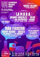 Confirmaciones del MUWI La Rioja Music Fest 2023