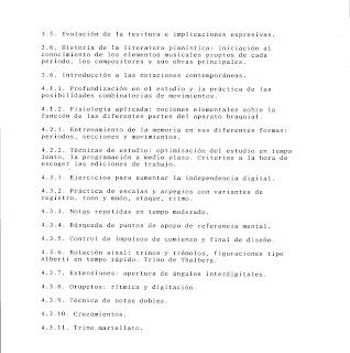 Programación: Iniciación a la secuenciación de contenidos del aprendizaje pianístico, por Agustín Manuel Martínez (de 10 a 12 años) Programación: Iniciación a la secuenciación de contenidos del aprendizaje pianístico, por Agustín Manuel Martínez (de 10 a 12 años)
