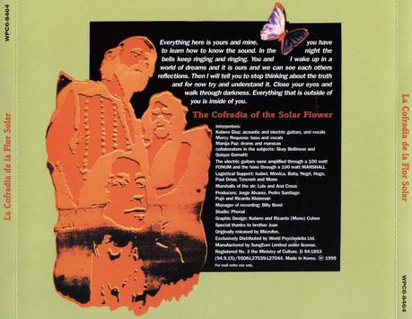 La Cofradía de la Flor Solar - La Cofradía de la Flor Solar (1971)