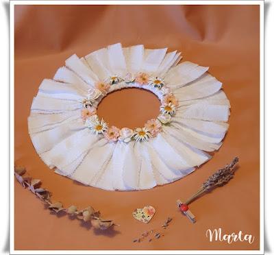 CORONA DE TELA CORONA DE TELA