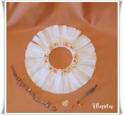 CORONA DE TELA CORONA DE TELA