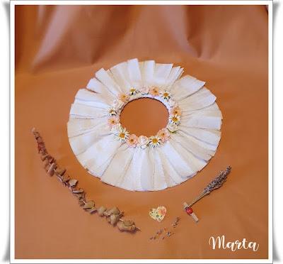 CORONA DE TELA CORONA DE TELA