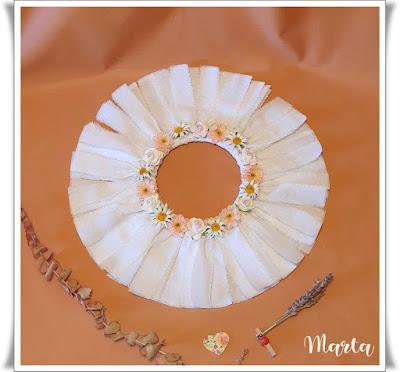 CORONA DE TELA CORONA DE TELA