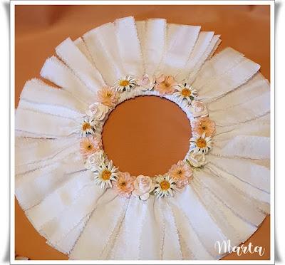 CORONA DE TELA CORONA DE TELA