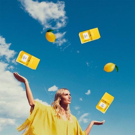 perfume de verano limon citrico