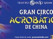 Gran circo acrobático china, deleite para cinco sentidos