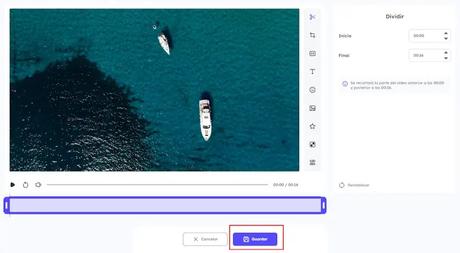 Guardar video en Vidnoz