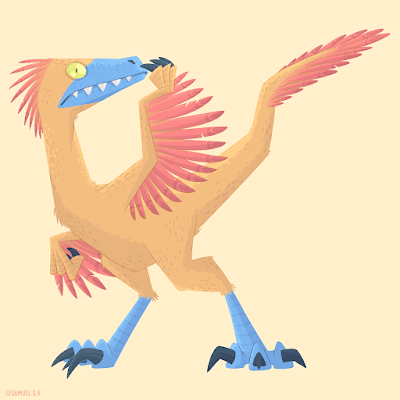Unas cuantas ilustraciones dinosaurianas... (LXXXII)