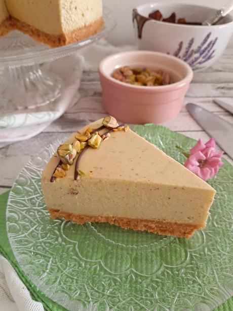 Cheesecake de pistacho Cheesecake de pistacho