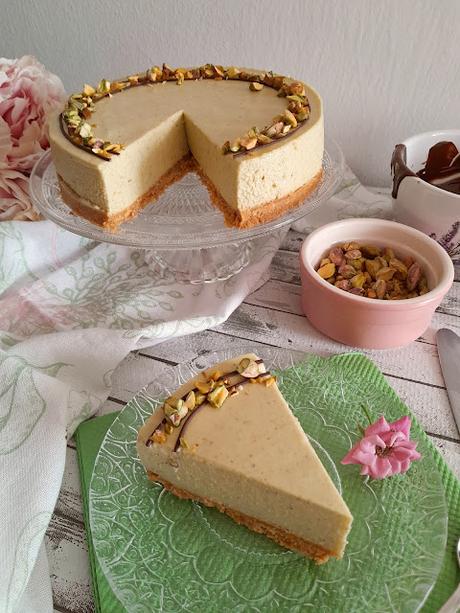 Cheesecake de pistacho Cheesecake de pistacho