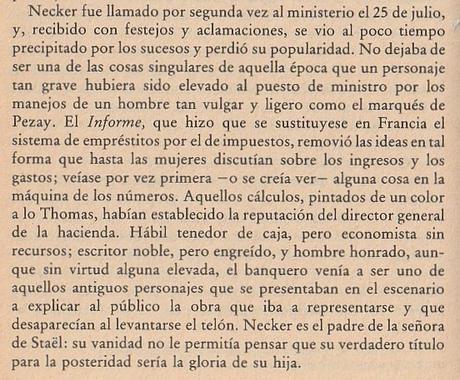 NECKER SEGÚN CHATEAUBRIAND (julio de 1789)