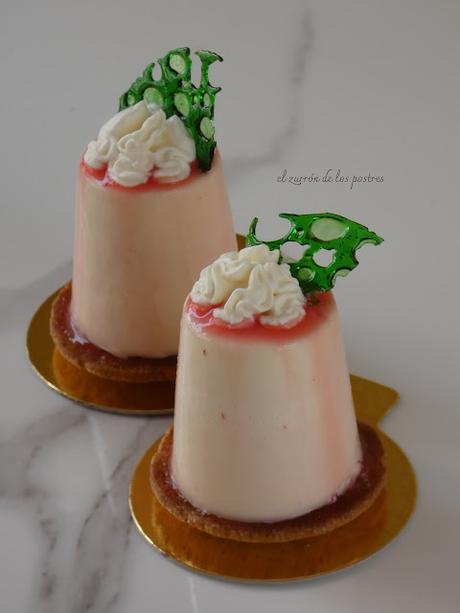 Semifrío de Chocolate Blanco y Moras