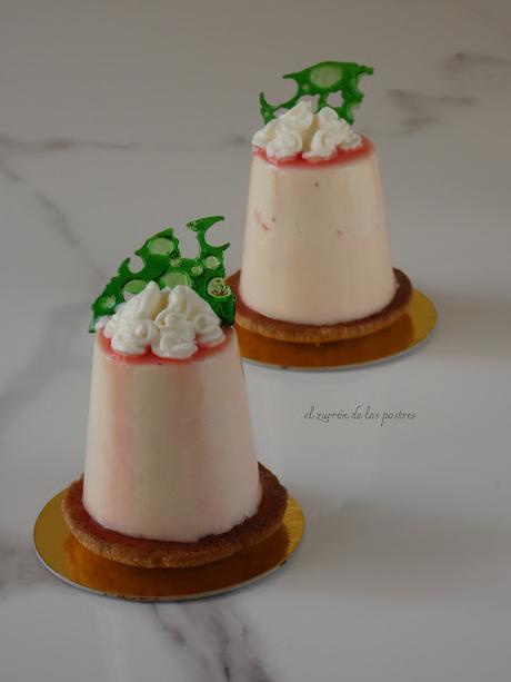 Semifrío de Chocolate Blanco y Moras