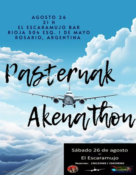 Pasternak y Akenathon en Vivo -  26 de Agosto en Rosario